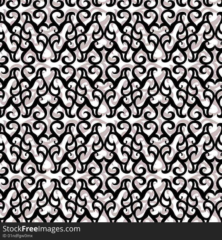 Seamless ornament pattern