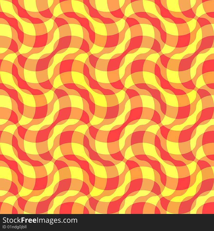 Seamless Yellow Pattern