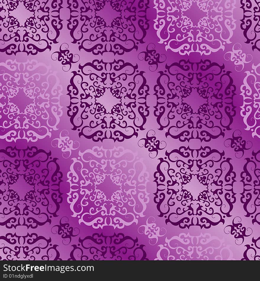 Seamless ornament pattern