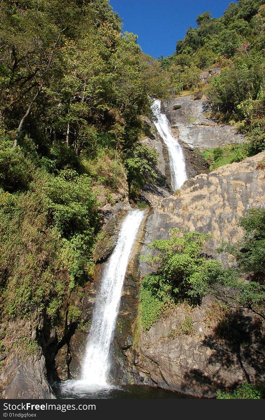 Mae Pan Waterfall in Thailand