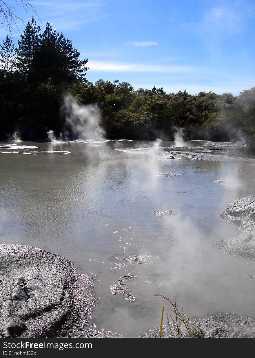 Geothermal Activity, Rotorua, New Zealand