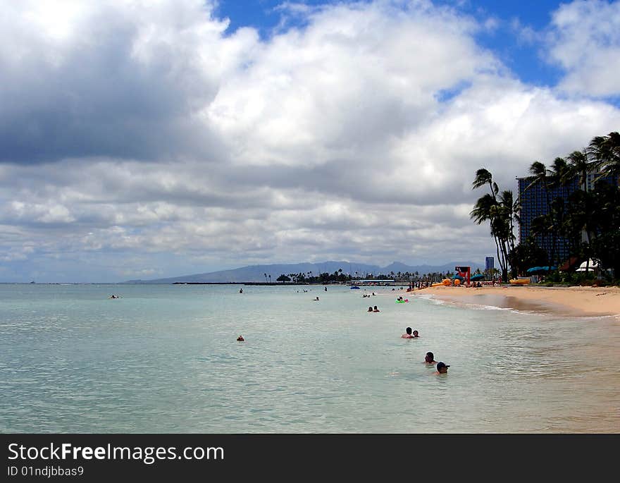 Waikiki Beach, Hawaii