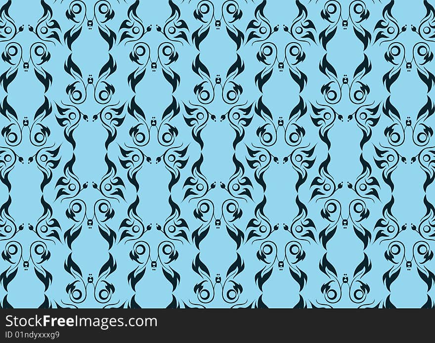 Vector illustraition of retro abstract Swirl Pattern background. Vector illustraition of retro abstract Swirl Pattern background