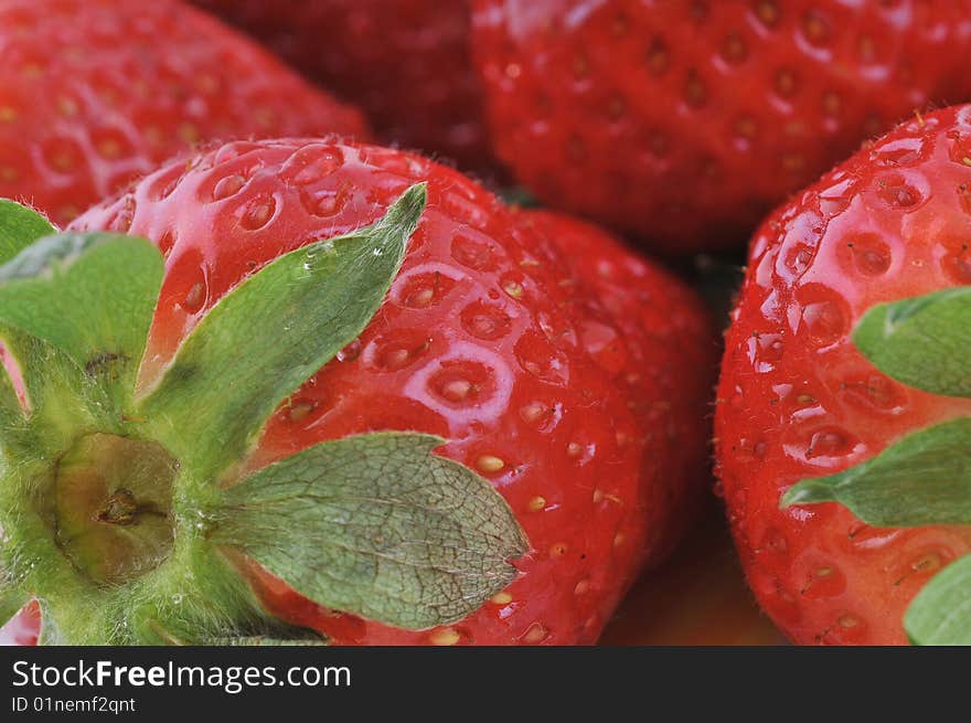 Close up of strawberry background