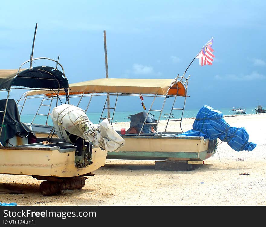 Boats On The Beach