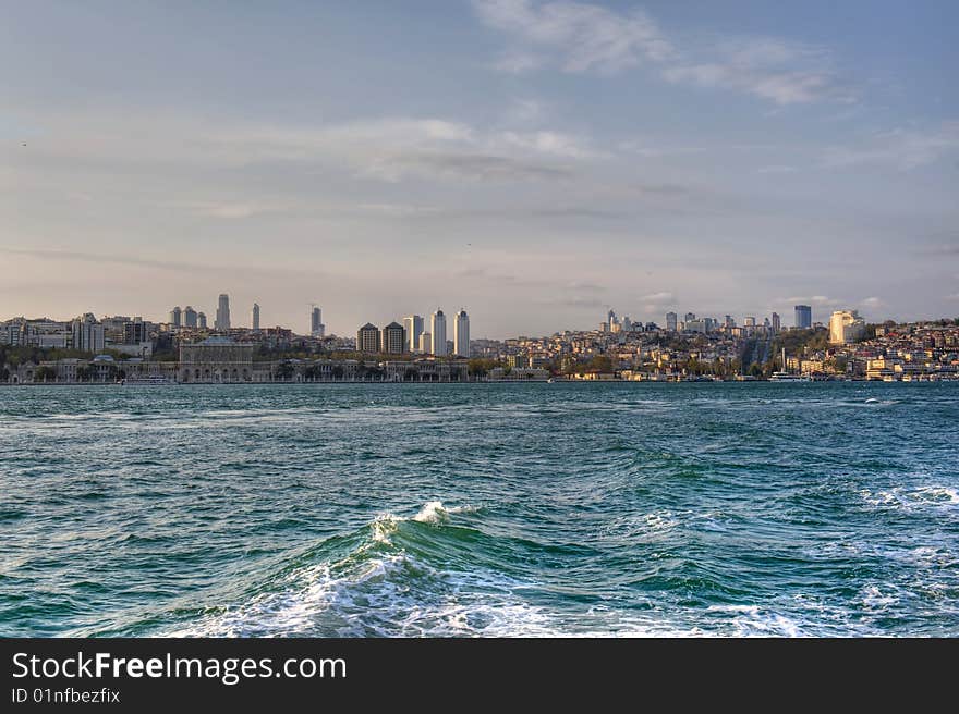 View of Istanbul by Bosporus