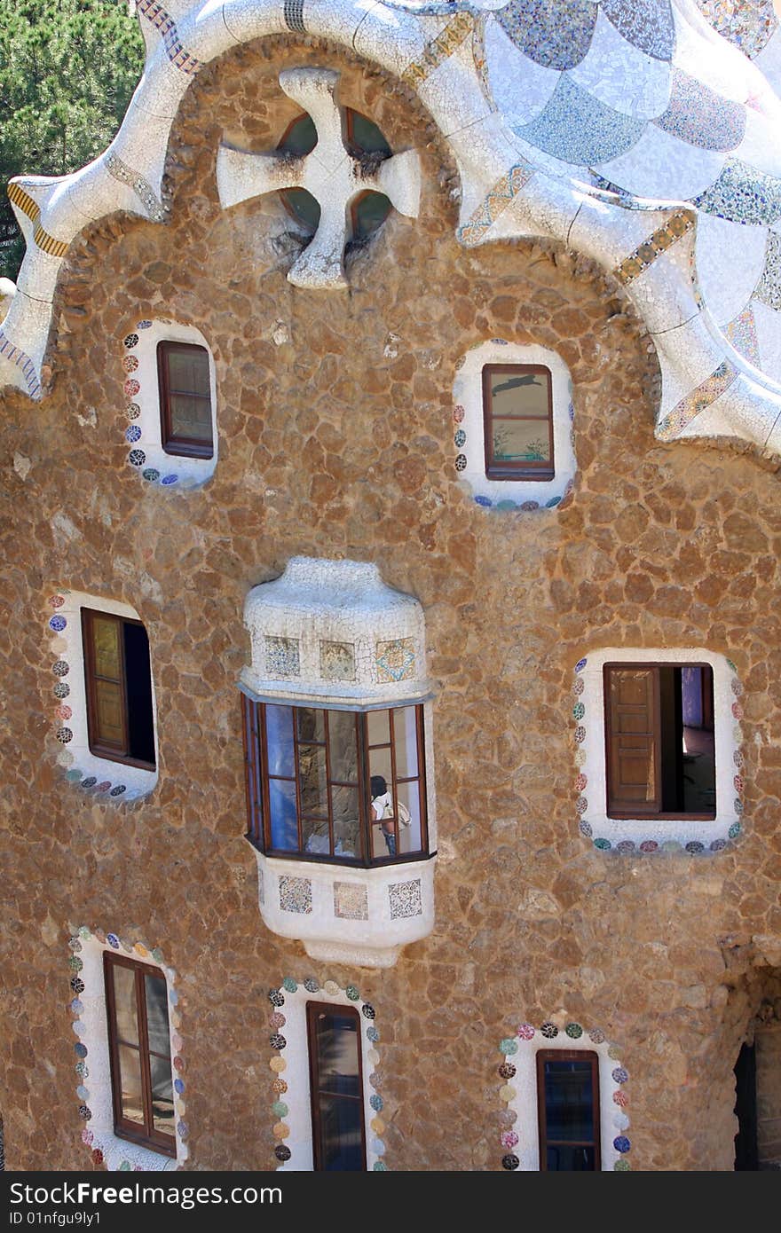 Park Guell, Barcelona, Spain