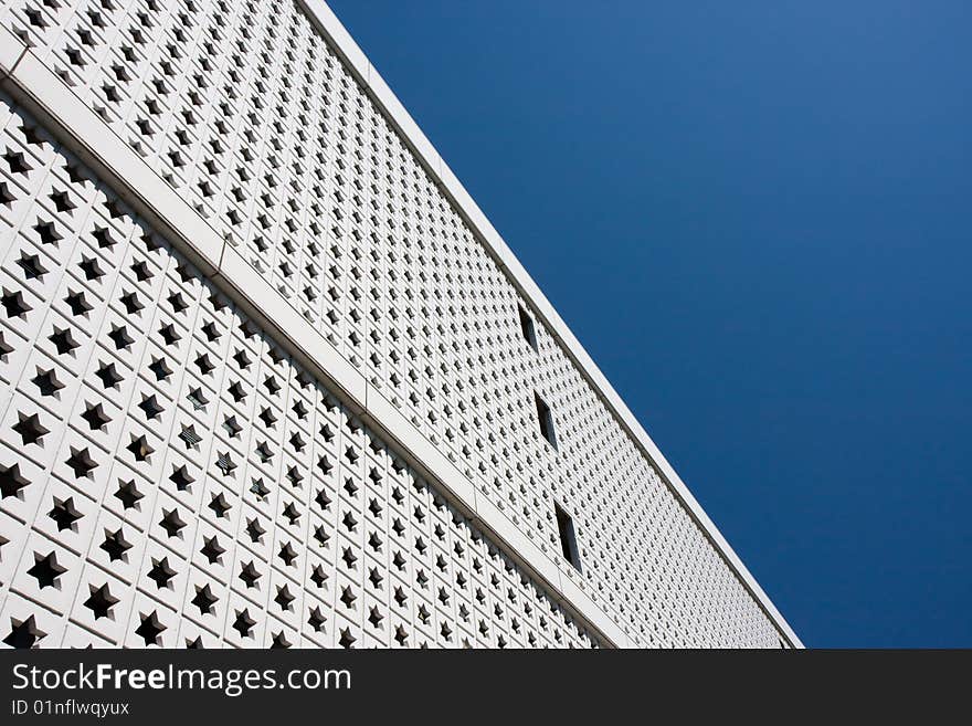 White Facade Of A Building