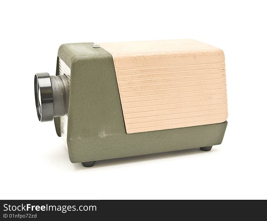 Slide projector
photography studio, white background