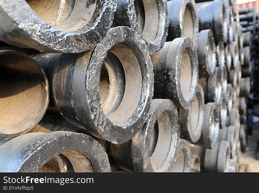 Close up of industrial pipes background. Close up of industrial pipes background