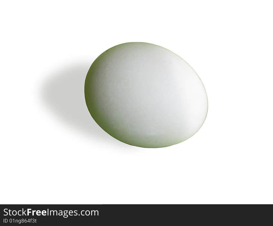 Egg Isolated On White