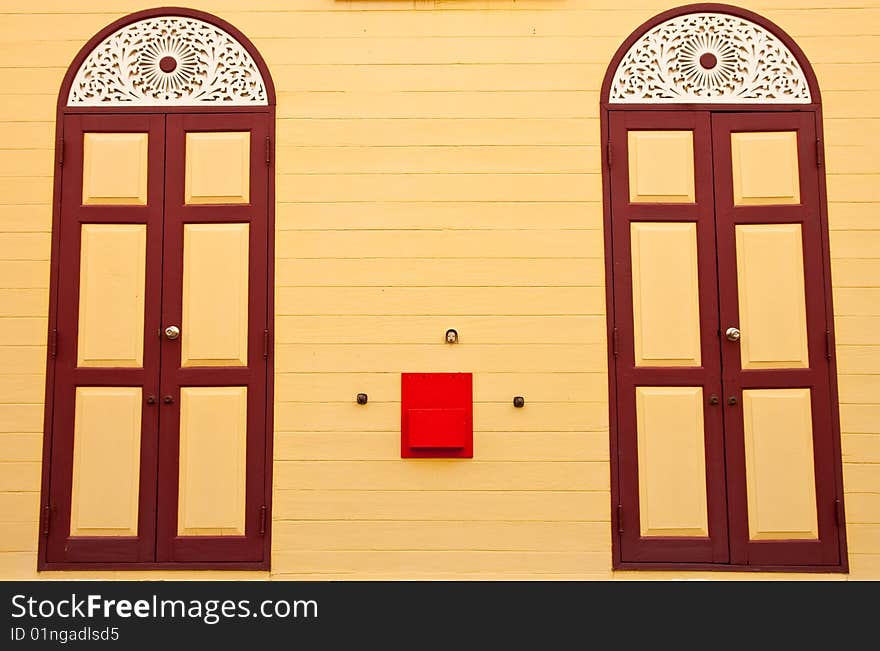 Thai Style Wood Doors