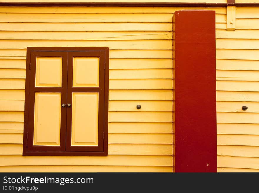 Thai Style Wood Window