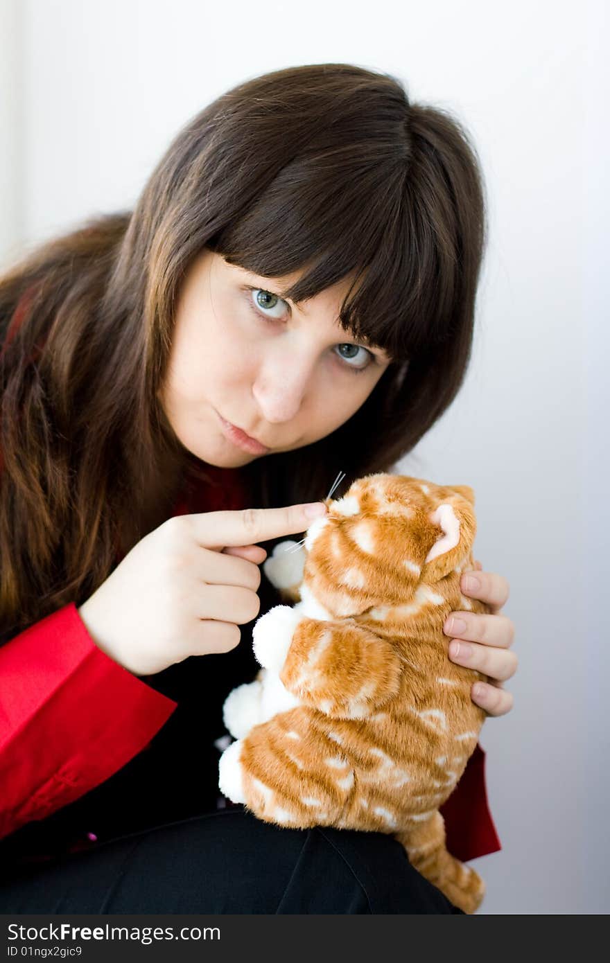 Girl With Toy