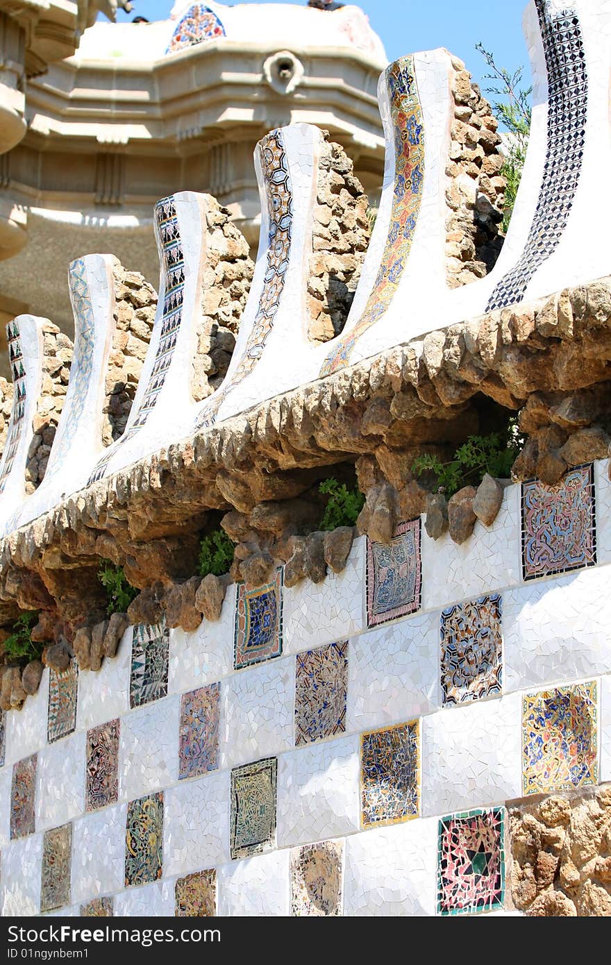 Park Guell, Barcelona, Spain