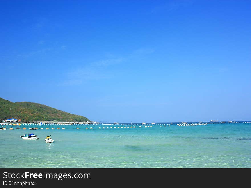 Tawean beach Koh Larn Pattaya Chonburi Thailand