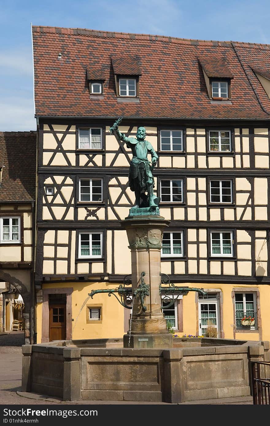 The quaint town of Colmar France boasts its La Petit Venice, or Little Venice, which is seen here with half-timbered houses and one of its canals. The quaint town of Colmar France boasts its La Petit Venice, or Little Venice, which is seen here with half-timbered houses and one of its canals.