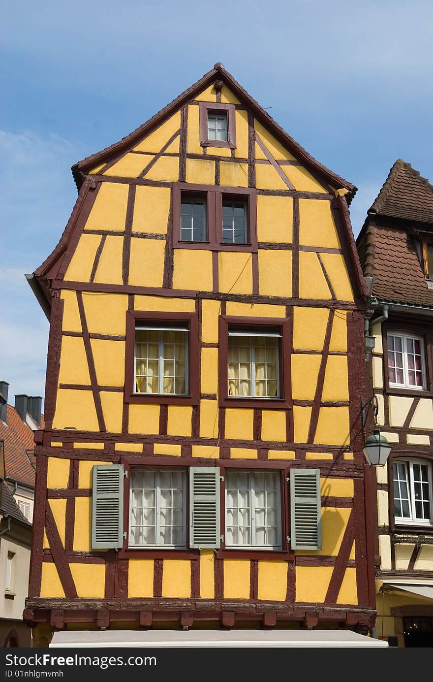 The quaint town of Colmar France boasts its La Petit Venice, or Little Venice, which is seen here with half-timbered houses and one of its canals. The quaint town of Colmar France boasts its La Petit Venice, or Little Venice, which is seen here with half-timbered houses and one of its canals.