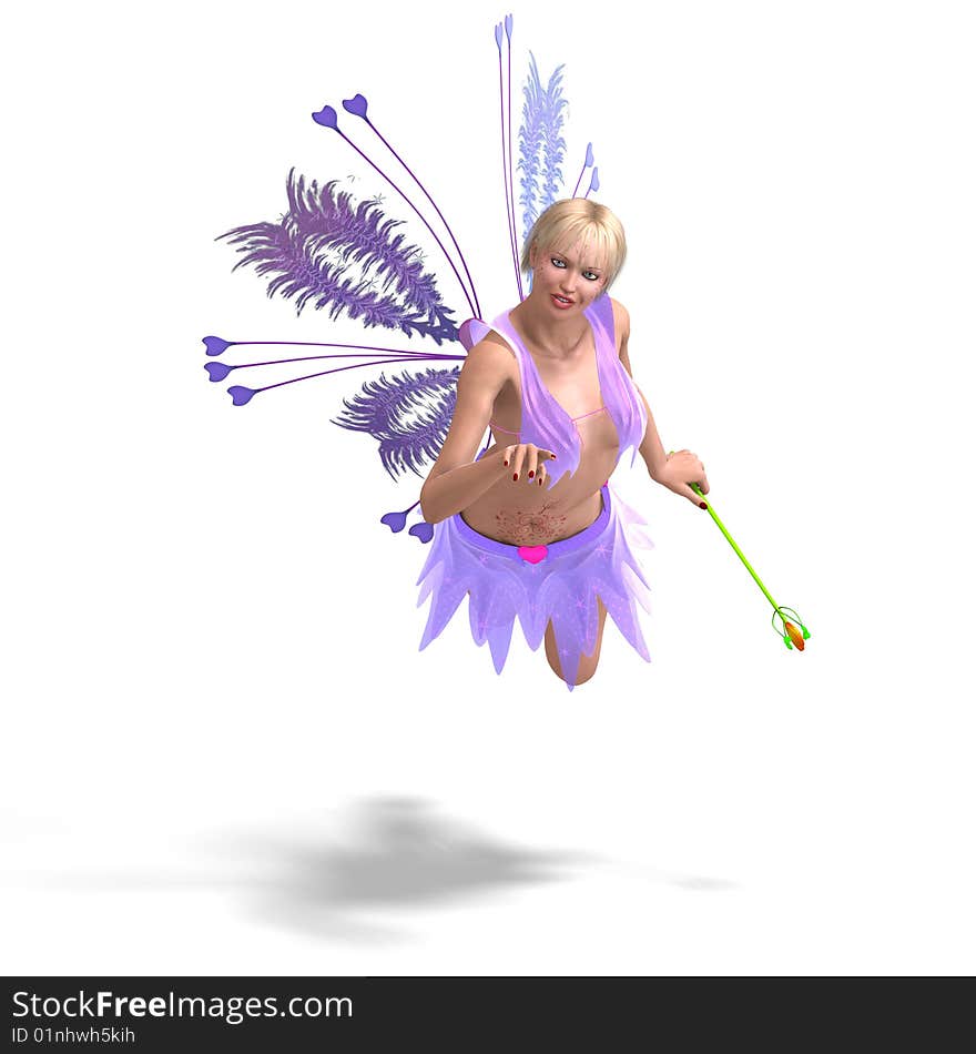 Beautiful Fairy with Wings