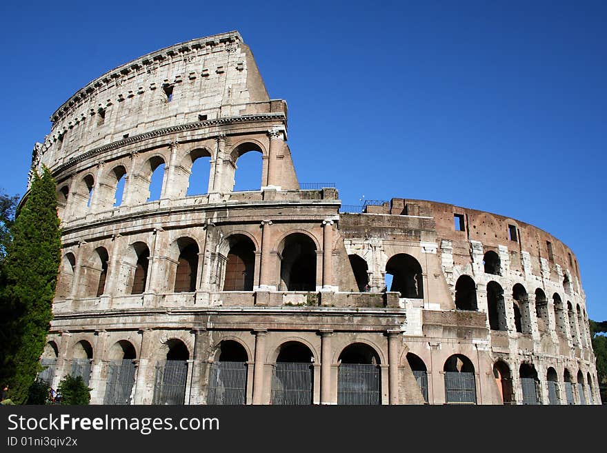 This is a fantastic Colosseum in Rome / Italy. This is a fantastic Colosseum in Rome / Italy