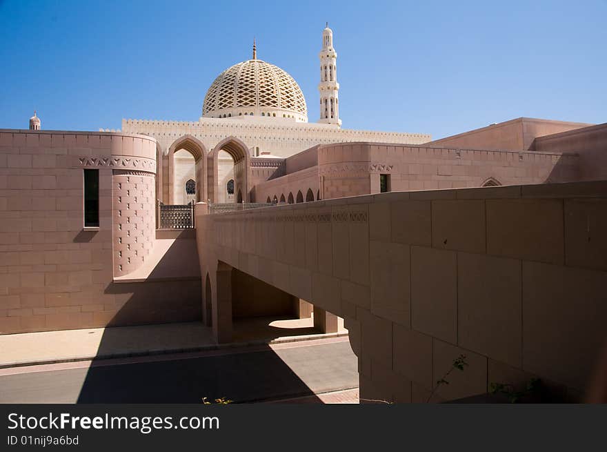 A mosque in Muscat, OMAN capital.