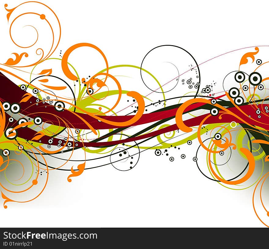 Abstract vector illustration for design. Abstract vector illustration for design.