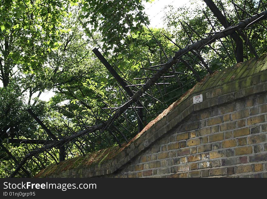 Palace Wall in London