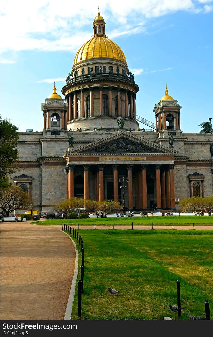 Saint Isaac's Cathedral in St. Petersburg, Russia