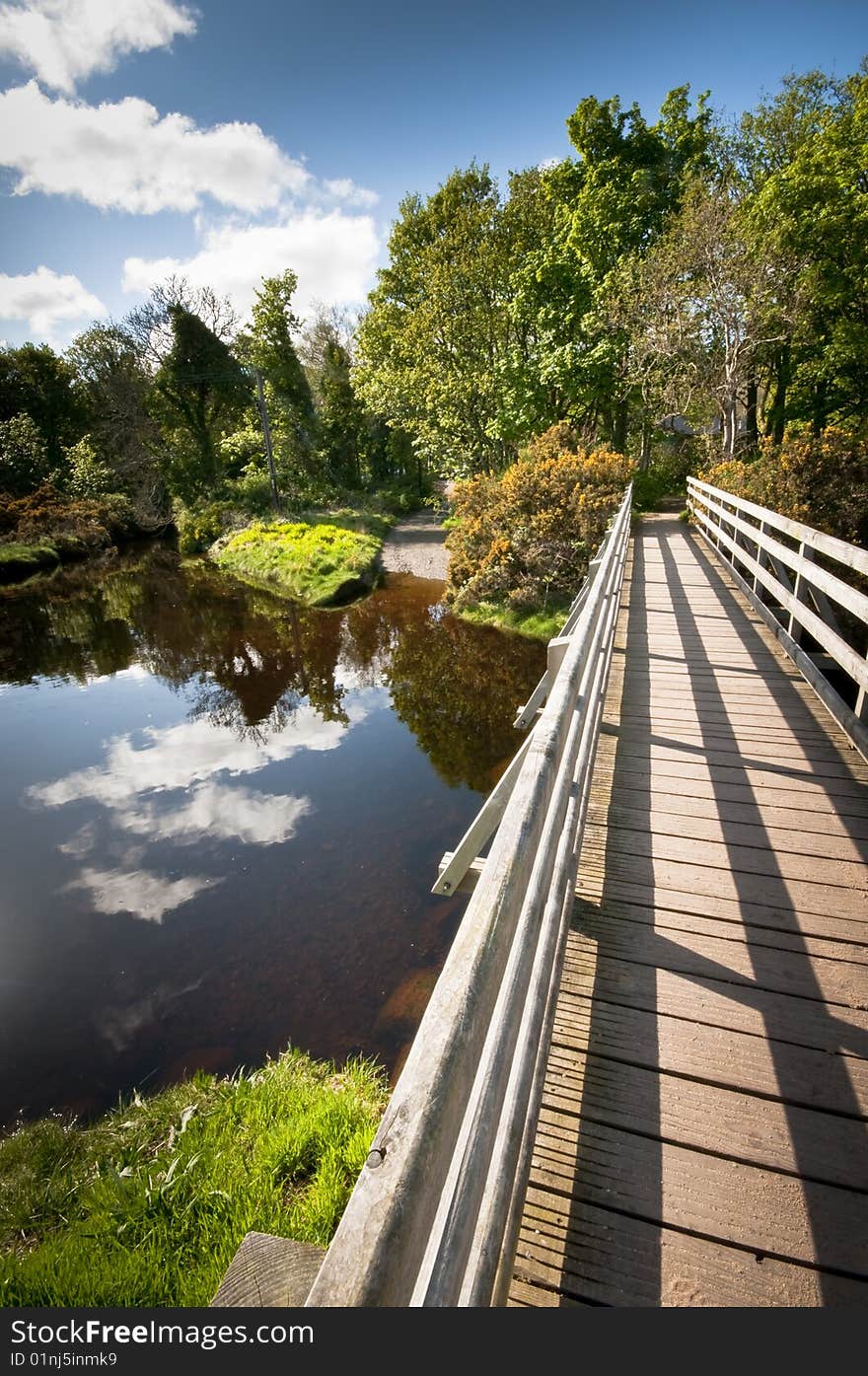 Bridge Over Stream