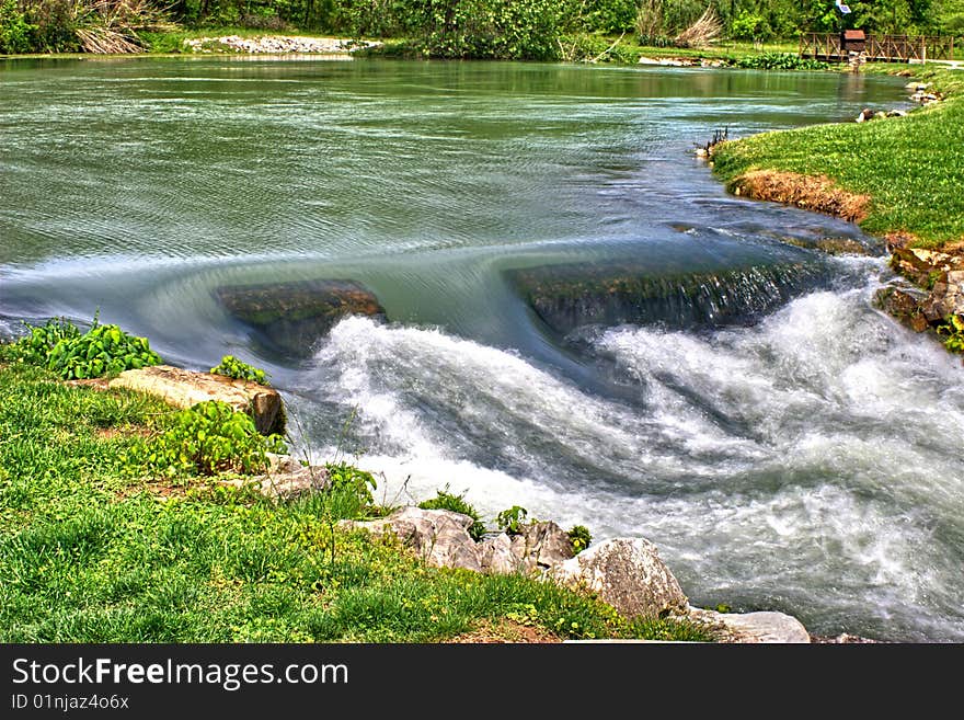 The big spring where it begans