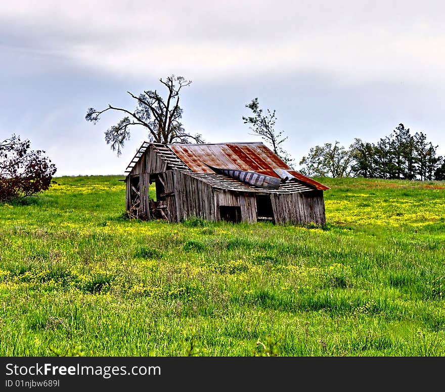 Small Old Barn