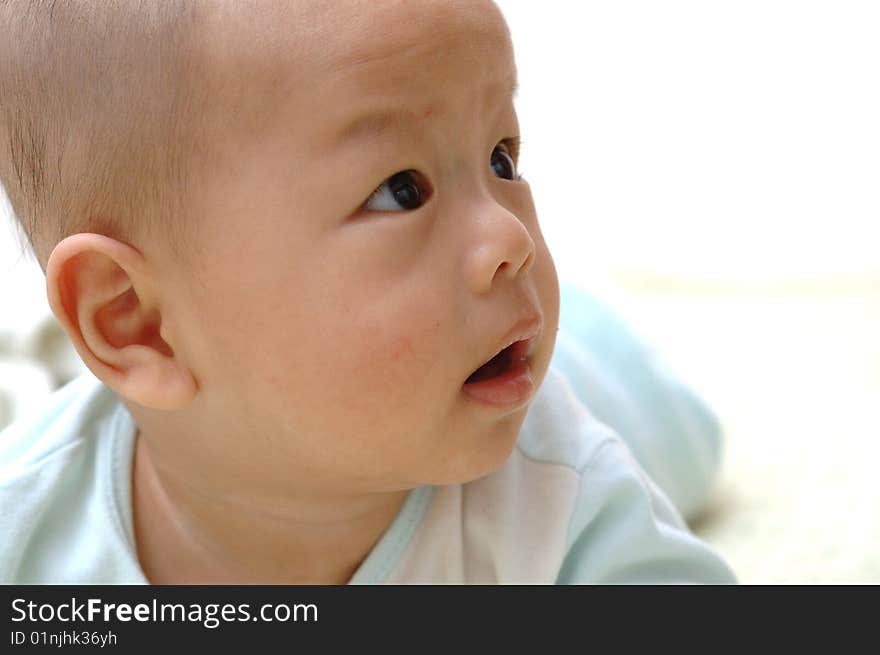 It is a cute chinese baby. he is 5 months. It is a cute chinese baby. he is 5 months.