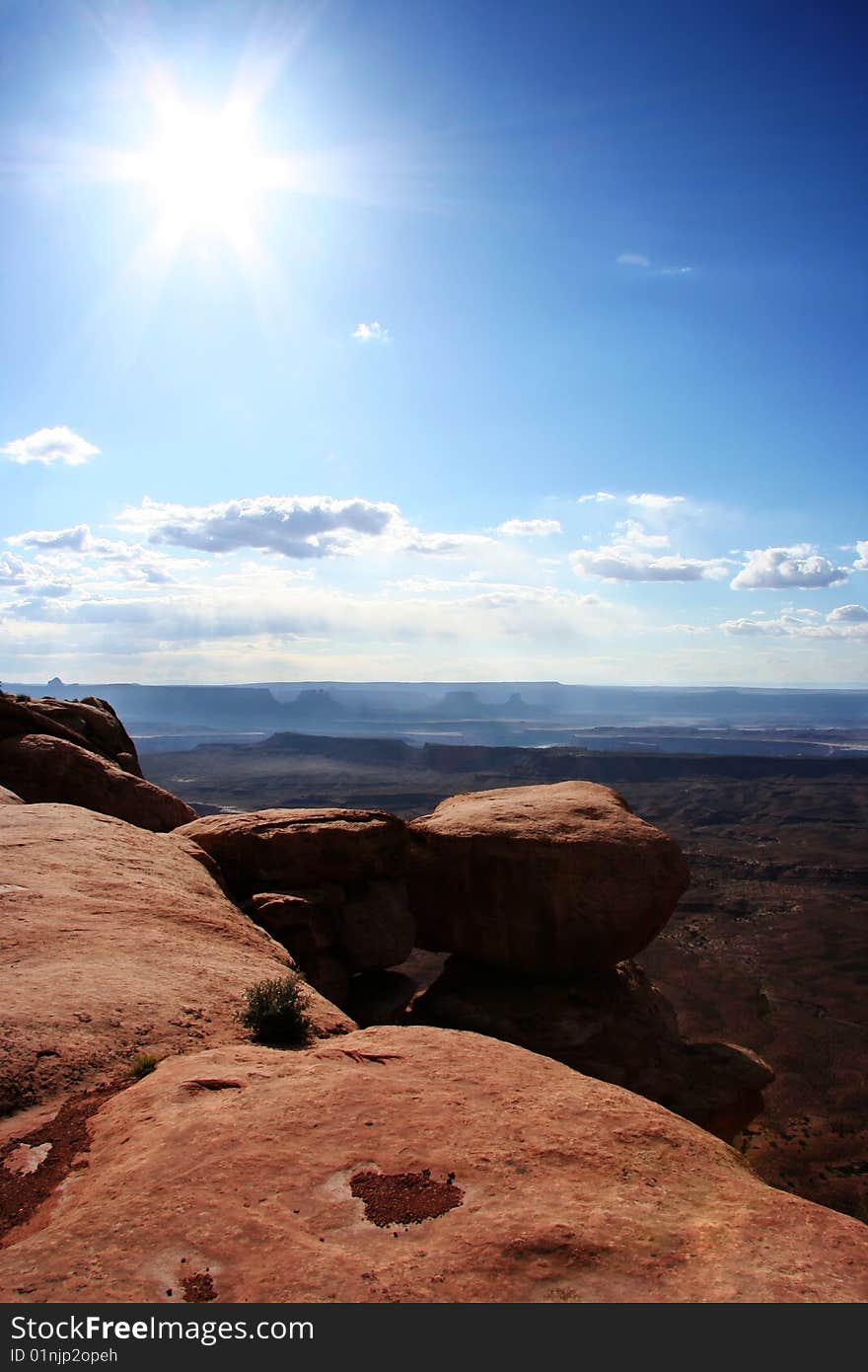 Canyonlands Cliff