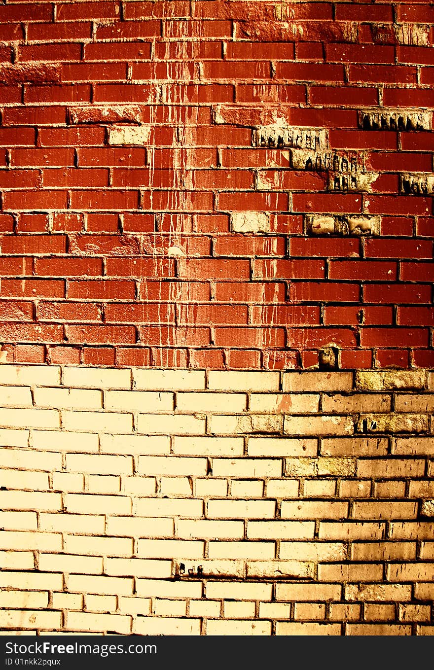 Old Brick Wall