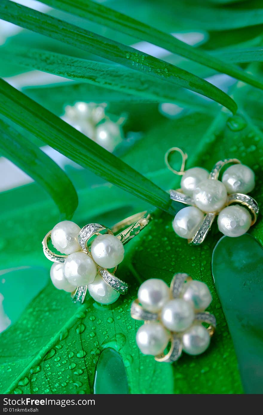 Pearl ornaments