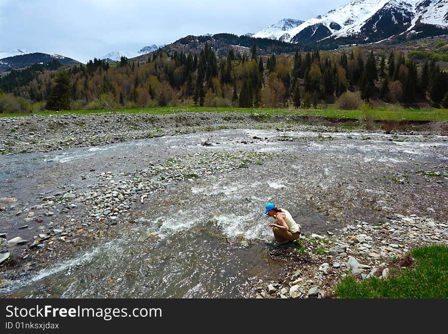 Mountain river