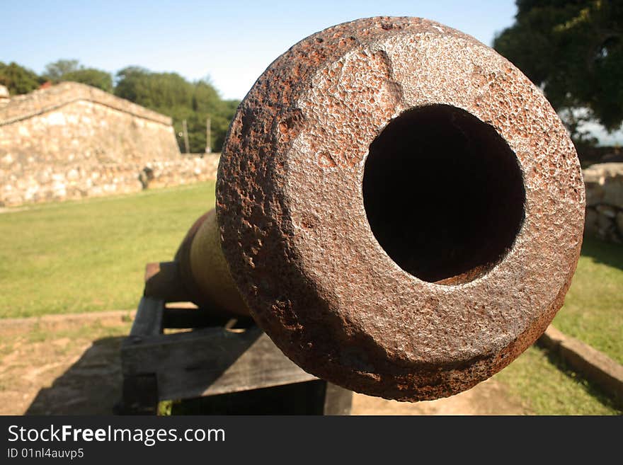 The war fort located in Jurere - Florianopolis - Brazil. The war fort located in Jurere - Florianopolis - Brazil.