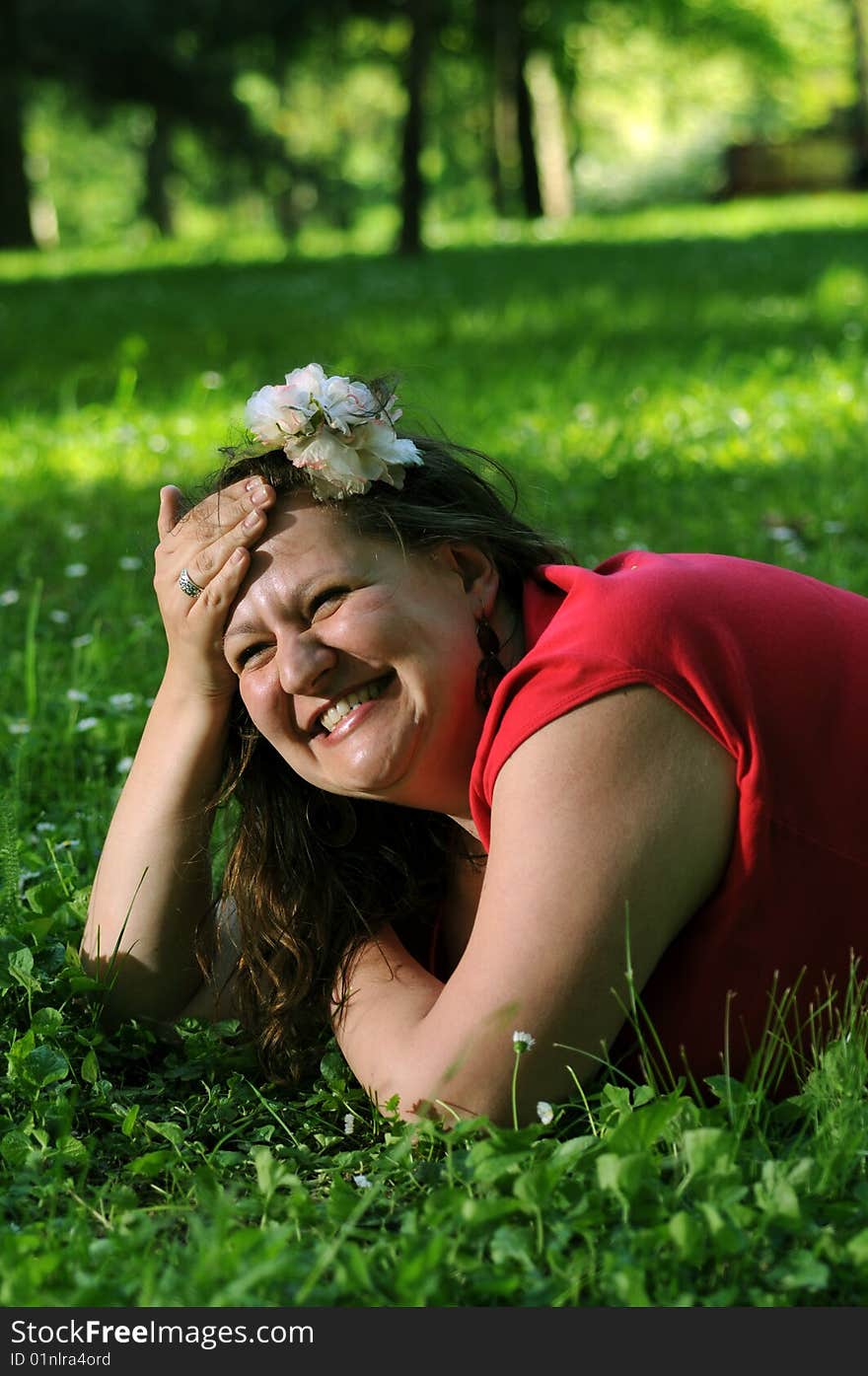 Girl In Park