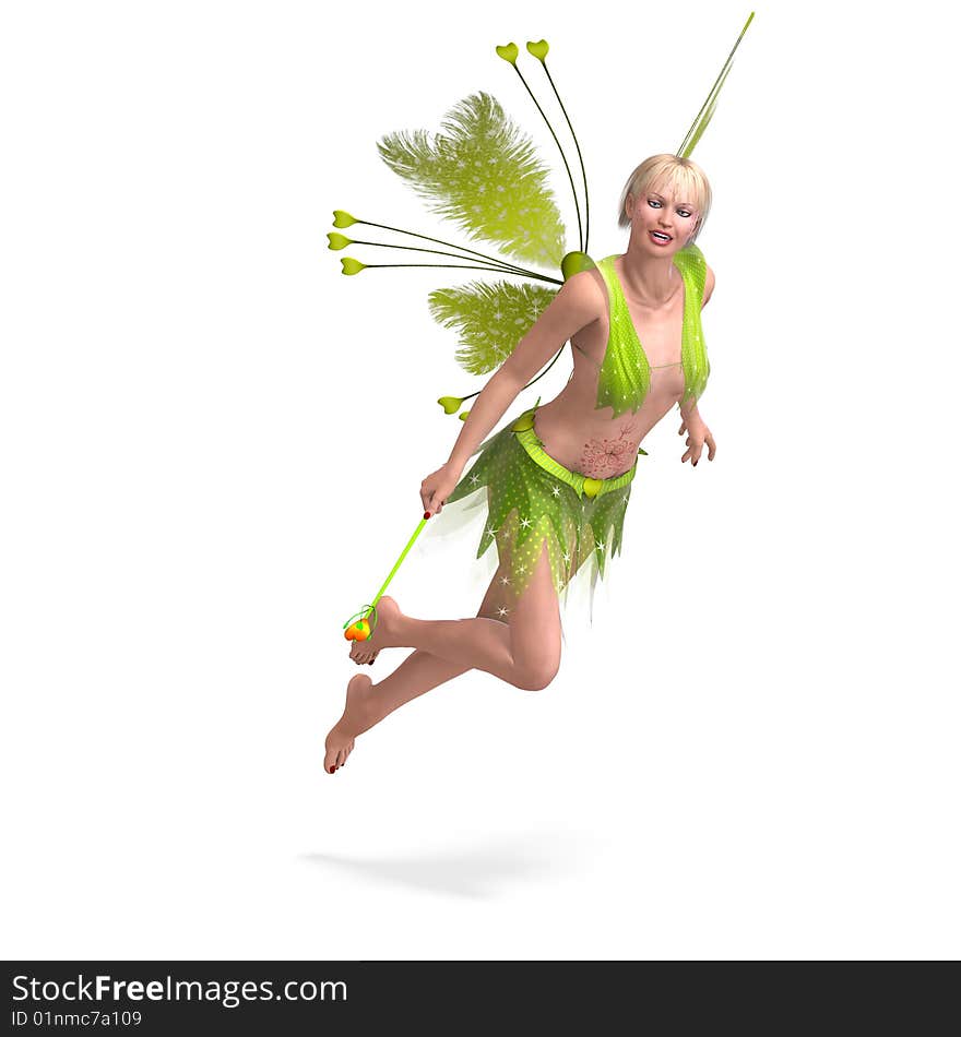 Beautiful Fairy with Wings