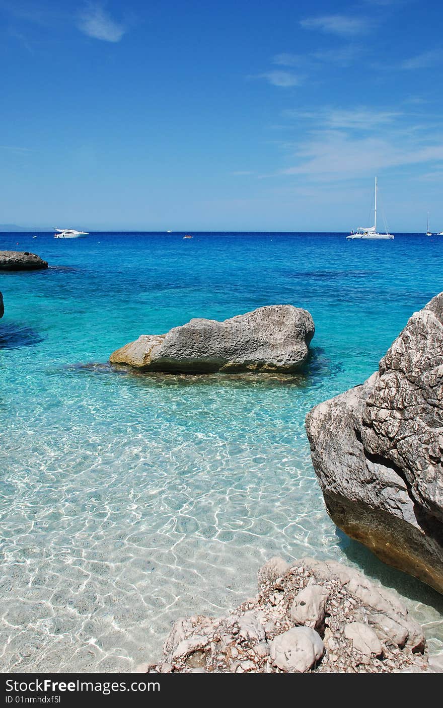 Yachts In The Sea