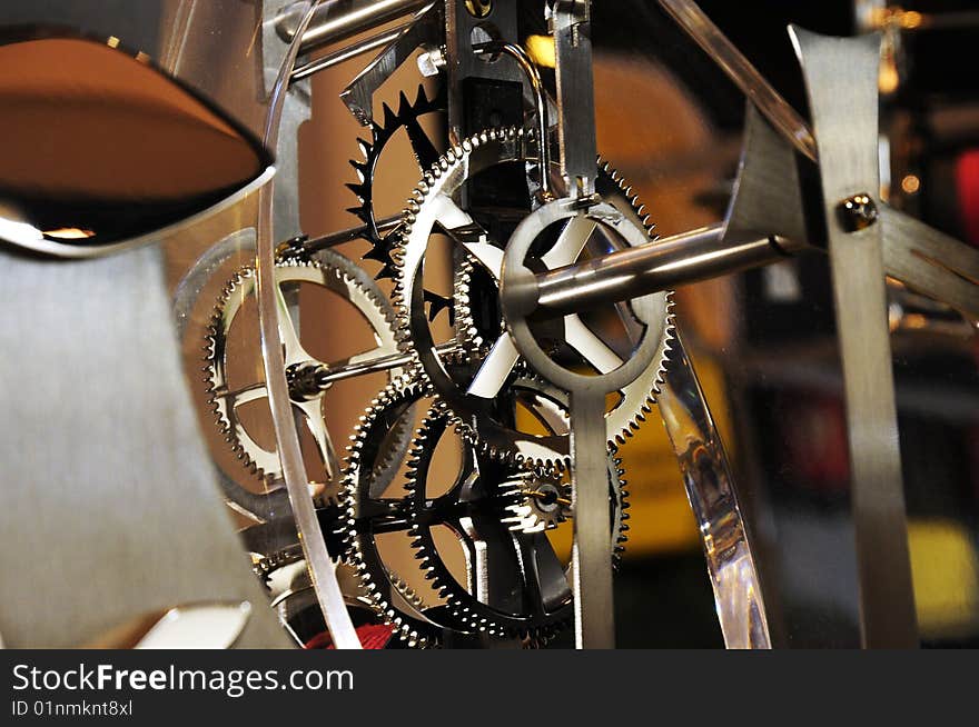 Gear the time, inside the time, mechanical structure of watch