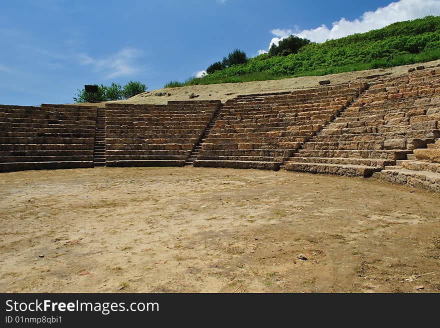 This image shows Morgantina, a famous archaeological site of Greek origin in Sicily, will be reassessed in the future when back from the famous Venus of Morgantina. This image shows Morgantina, a famous archaeological site of Greek origin in Sicily, will be reassessed in the future when back from the famous Venus of Morgantina.