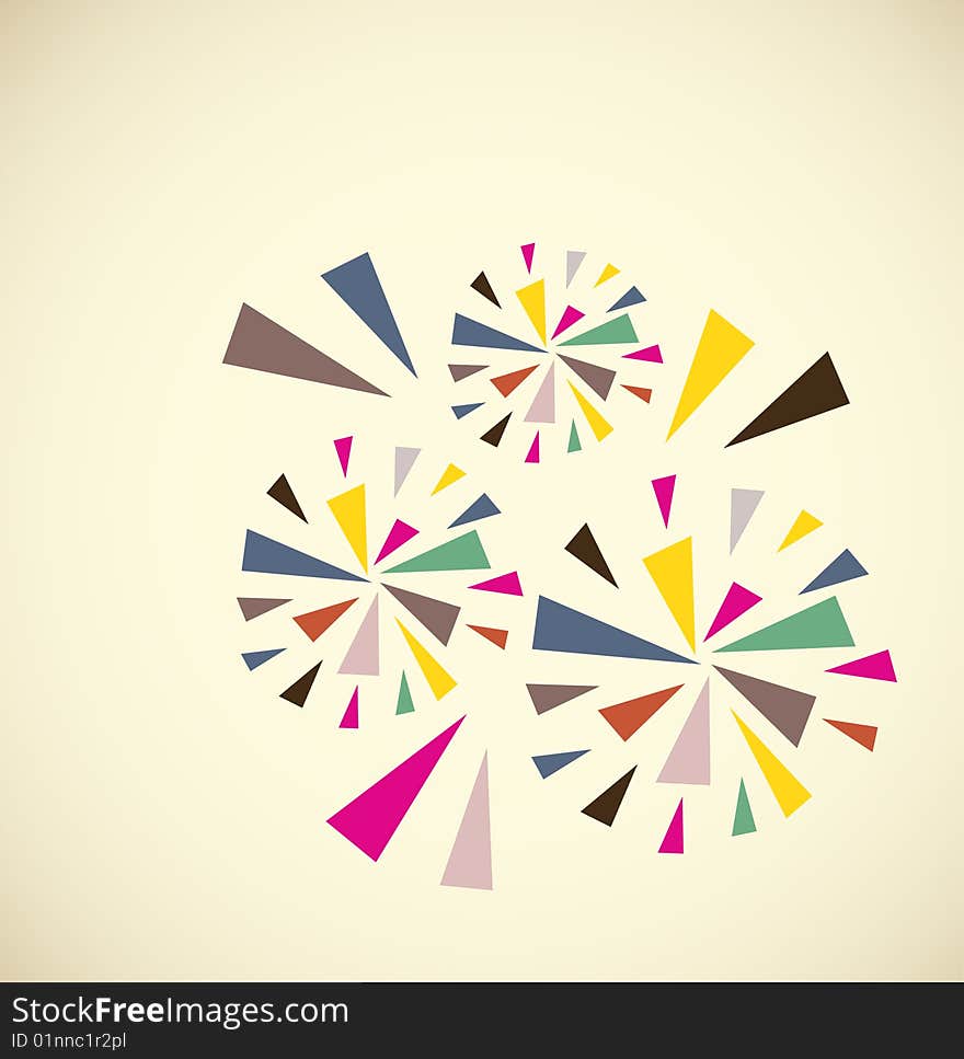 Colorful shapes deisgn for background. Colorful shapes deisgn for background