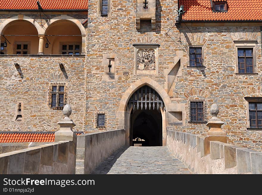 Most beautiful and importent castle in the czech republic. Most beautiful and importent castle in the czech republic