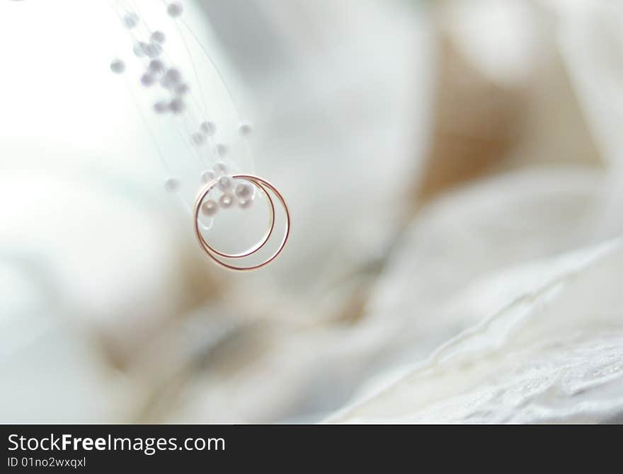 Gold Wedding Ring Close-up