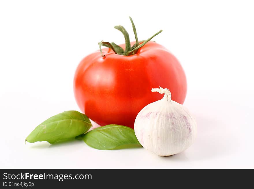 Tomato, Garlic and Basil