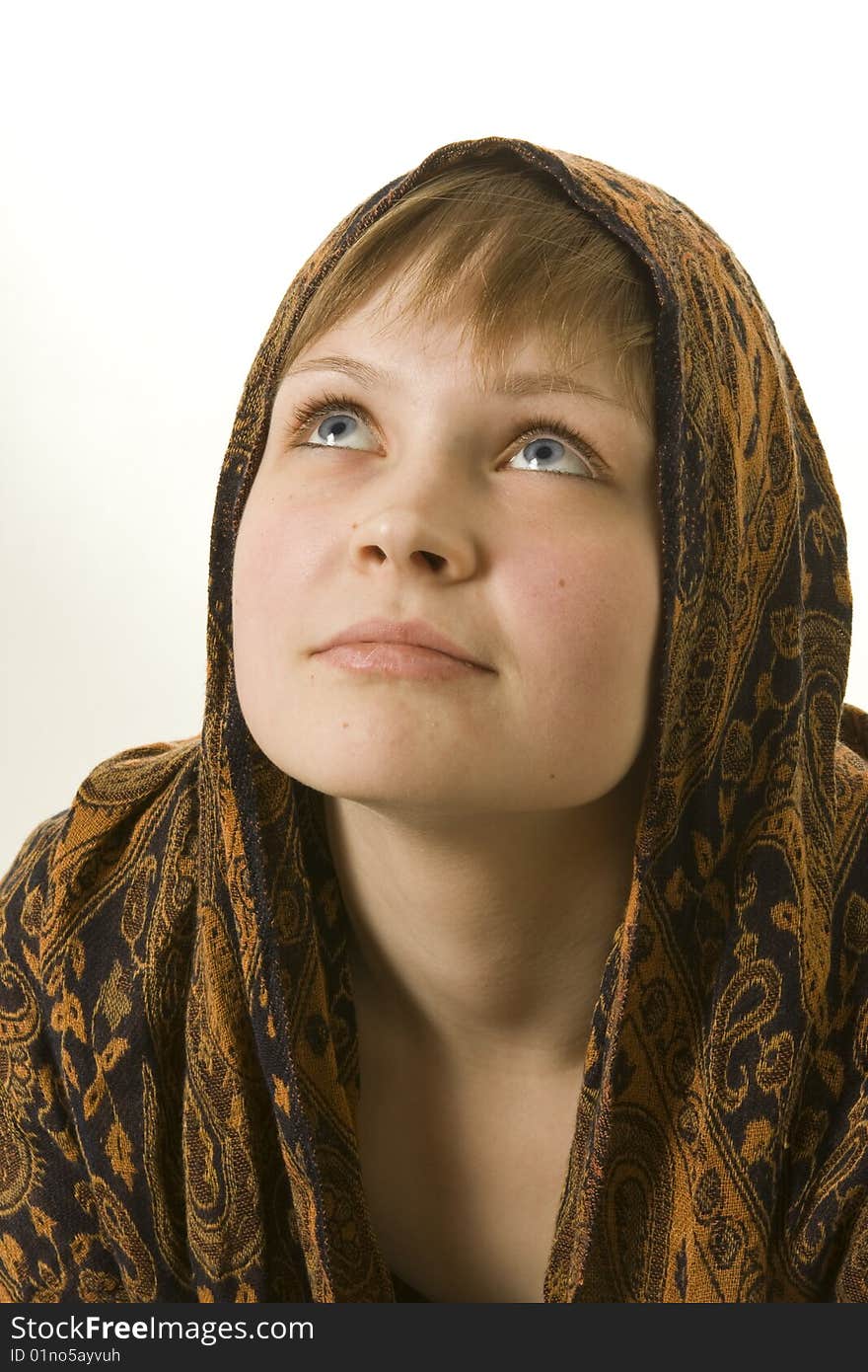 GIrl with kerchief