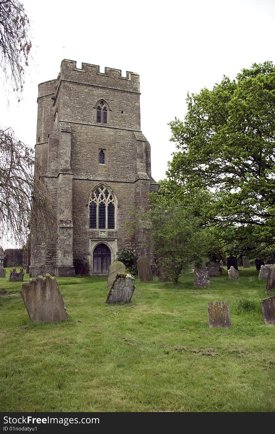 Front view of the church of St Peter and St Paul in Hadlow Kent, England. Front view of the church of St Peter and St Paul in Hadlow Kent, England.