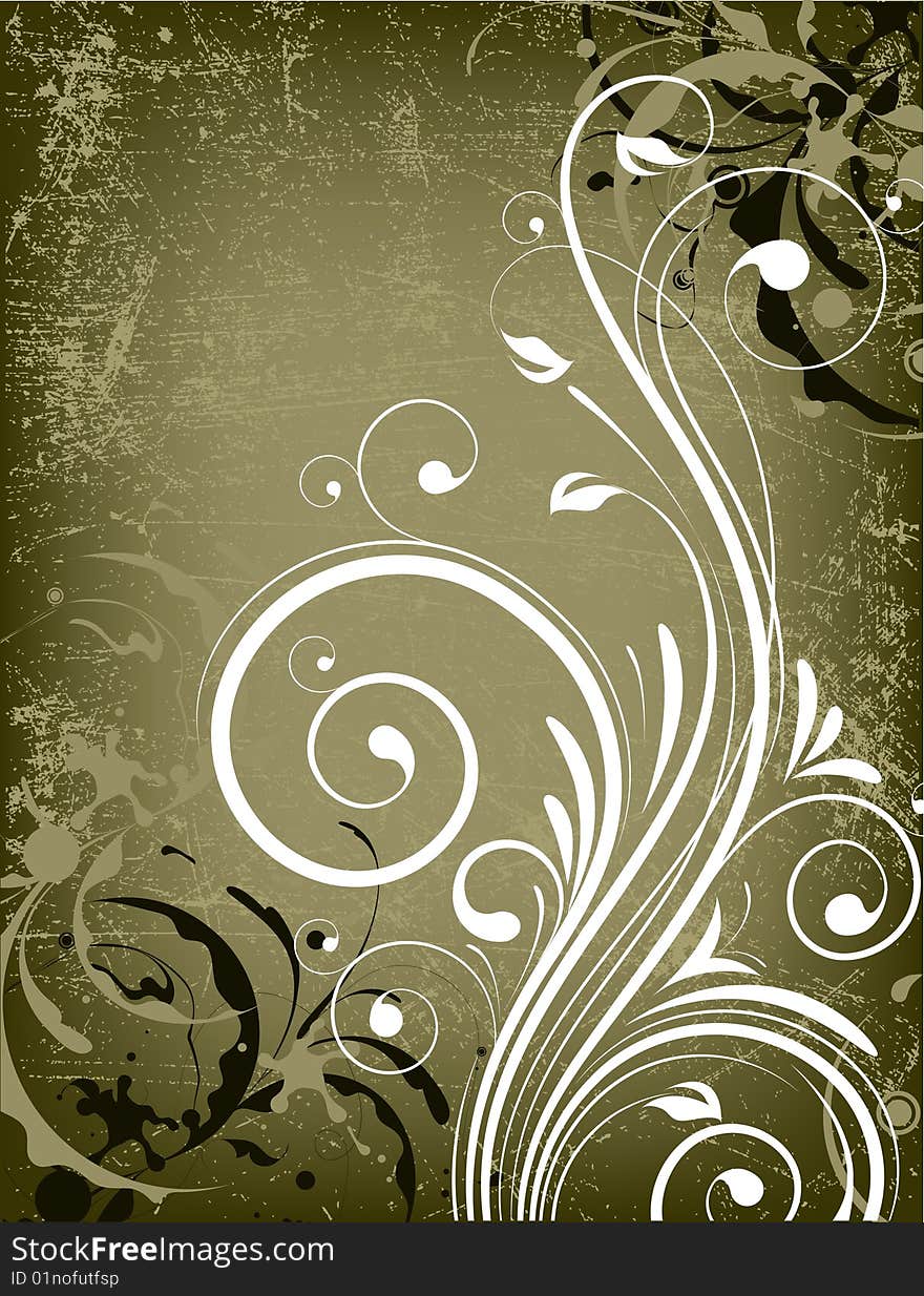 Floral Abstract Background