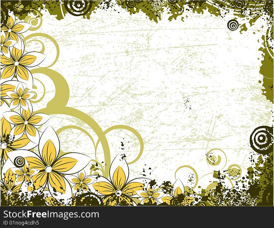 Floral Abstract Background